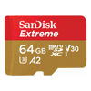 SanDisk 64GB Extreme microSDXC UHS-I Card SDSQXAH-064G-GN6MN