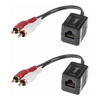 Lindy 100m Cat6 RCA Audio Ext