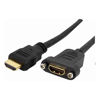STARTECH.COM 1M HIGH Speed HDMI CABLE FOR PANEL MOUNT, F TO M, LTW