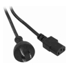 32MT IEC POWER LEAD - BLACK IEC-C13 APPLIACE CORD