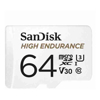 SanDisk High Endurance MICROSDHC Card SQQNR 64G UHS-I C10 U3 V30 100MB/S R 40MB/S W SD Adaptor SDSQQNR-064G-GN6IA