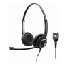 Sennheiser SC 260 Wide Band Binaural headset with Noise Cancelling mic - high impedance for standard phones, Easy Disconnect