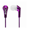 Moki Metallics Earphone Pink