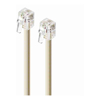2m RJ12 Telephone Cables/6P6C  Male to Male - MOQ:7