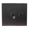 Lockable 2 Door FOBOT Wall Enclosure | Up to 48 Fibres (48 x LC or 24 x SC/ST)