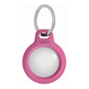 Belkin Secure Holder with Key Ring for AirTag - Pink (F8W973btPNK), Advanced scratch protection for your AirTag, Twist and lock design