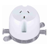 4C | Single Surface Socket 10A - White