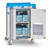 LapCabby - TabCabby 20 Vertical with 4 x portable baskets for 20 x devices up to 11"
