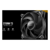 Antec Storm 140mm T3 PWM FDB Fan, High Airflow 112 CFM, Air Pressure 2.7, Noise Level 33.69 Woven Cable, PMW Daisy Chain design, 3 Yrs Warranty