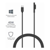 Cygnett Essentials USB-C to Microsoft Surface Laptop Cable (2M) - Black (CY3314USCMS), 45W Fast Charging, Magnetic Connection, Quick  Safe,2 Yr. WTY.