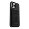 OtterBox Wallet for MagSafe - Shadow Black (77-82593), Soft touch, Durable Synthetic Leather, Strong Magnetic alignment, Detachable wallet