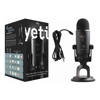 Blue Yeti USB Mic - BLACKOUT