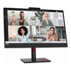 ThinkVision T27hv-30 27 QHD monitor IPS 2560x1440 16:9 Anti-Glare Cam MIC Speaker DP/HDMI/USB-C input LAN DP+Audio Out 4xUSB3.2 Gen1 hub Height Adj/Tilt/Swivel/Pivot 3Y warranty