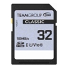 Team Group Classic SDHC UHS-1 V10 SD Memory Card 32GB, R/W (Max) 80MB/s 15MB/s