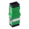 SC/APC OS1/OS2 Singlemode Through Coupler Flangeless Simplex| Green