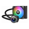 Thermaltake CL-W360-PL12SW-A, TH120 V2 ARGB AIO Liquid CPU Cooler, Size: 1x120mm Fan, Socket: Intel LGA 1700/1200/1156/1155/1151/1150, AMD AM5/AM4/AM3+/AM3/AM2+/AM2, Black, 2 Year Warranty