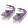 ALOGIC 0.3m Purple CAT6 network Cable