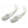 ALOGIC 2m White 10GbE Shielded CAT6A LSZH Network Cable