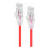 ALOGIC 5m Red Ultra Slim Cat6 Network Cable UTP 28AWG - Series Alpha