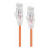 1.5M ORANGE ULTRA SLIM CAT6 NETWORK CABLE UTP 28AWG - SERIES ALPHA