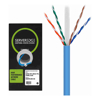 Serveredge CAT6A 305m Network Cable - UTP Solid PVC 23AWG - BLUE