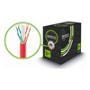 Serveredge CAT6 305m Network Cable - UTP Solid PVC 23AWG - RED