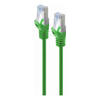 Serveredge 1.5m Green CAT6A Slim S/FTP network Cable