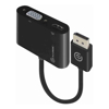 ALOGIC 2-in-1 DisplayPort to HDMI VGA Adapter - Male to 2-Female