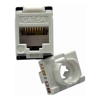 CAT6A U/UTP Keystone Jack | 10 Pack White