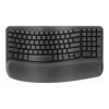 Logitech Ergo Series Wave Keys Wireless Ergonomic Keyboard (Graphite)