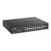 D-Link | DGS-1100-18PV2 | 18 Port Gigabit Smart Managed PoE Switch with 16 PoE and 2 Combo RJ45/SFP Ports (130W PoE budget)