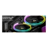 Antec Neon 12 ARGB 3 PK Full Spectrum ARGB Visual appealing  Heat dissipation, Hydraulic, 120mm Case Fan 4P PWN, 3P PWR with ARGB Controller
