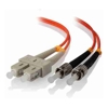 ALOGIC 1m SC-ST Multi Mode Duplex LSZH Fibre Cable 62.5/125 OM1