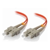 ALOGIC 3m SC-SC Multi Mode Duplex LSZH Fibre Cable 62.5/125 OM1
