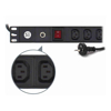 Serveredge Basic 8 Port IEC PDU (8) IEC C13 Output & (1) 3 Pin Aus (M) Input 10A 240 V