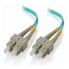 ALOGIC 5m SC-SC 40G/100G Multi Mode Duplex LSZH Fibre Cable 