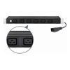Serveredge Basic 6 Port IEC PDU (6) IEC C19 Output & (1)IEC C20 Plug Input 16A 240V