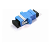 Serveredge SC Female to SC Female Single Mode Simplex OS2 Fibre Adapter-BLUE
