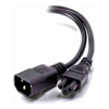 ALOGIC 2m IEC C14 to IEC C5 - Male to Female Cable - MOQ:3