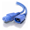 ALOGIC 3m IEC C14 to IEC C15 High Temperature - Male to Female - BLUE