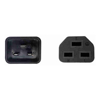 IEC C20 to C21 Power Cable 20A Black 2m