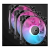 CORSAIR RX RGB Series, iCUE LINK RX120 RGB, 120mm RGB Fan, Triple Fan Kit