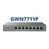 Grandstream GWN7711P Layer 2-Lite Managed Switch, 8 x GigE (4 x PoE/PoE+ or+24VDC Output Mode)