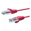 10m CAT6A THIN U/UTP LSZH 28 AWG RJ45 Network Cable | Red