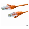 3m CAT6A THIN U/UTP LSZH 28 AWG RJ45 Network Cable | Orange