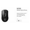 RAPOO M306 2.4 Wireless Optical Mice with Side FWD and Back Buttons. 12 Months Long Battery Life, Easy Installation. Adjustable DPI 3200. Office Mice.