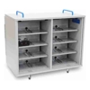 LapCabby Lyte 16 Vertical | 16 Device Mobile Charging Cabinet for VR Headsets - USB-C - Horizontal