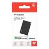 Verbatim My Finder Card Bluetooth Finder 1 pack- Black, Bluetooth Apple Find My