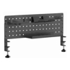 Brateck GMPB-05-02-B CLAMP-ON DESK PEGBOARD ORGANIZER WITH STORAGE KITS (BLACK)