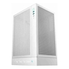 DeepCool CH170 DIGITAL WHT ITX Case, Digital Status Display, Extremely portable size, Abundant Airflow Ventilation, Mesh panels, Full sized air cooler